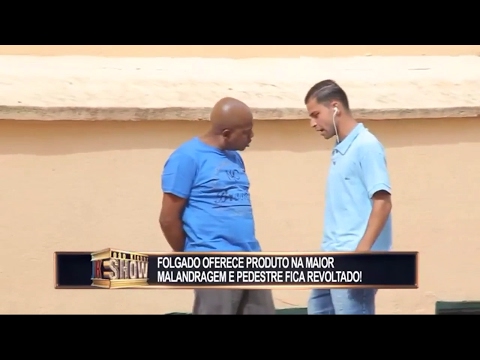Pegadinhas #4 – Quer Açaí na Mão? (João Kleber Show "Rede TV" Toninho Tornado) HD