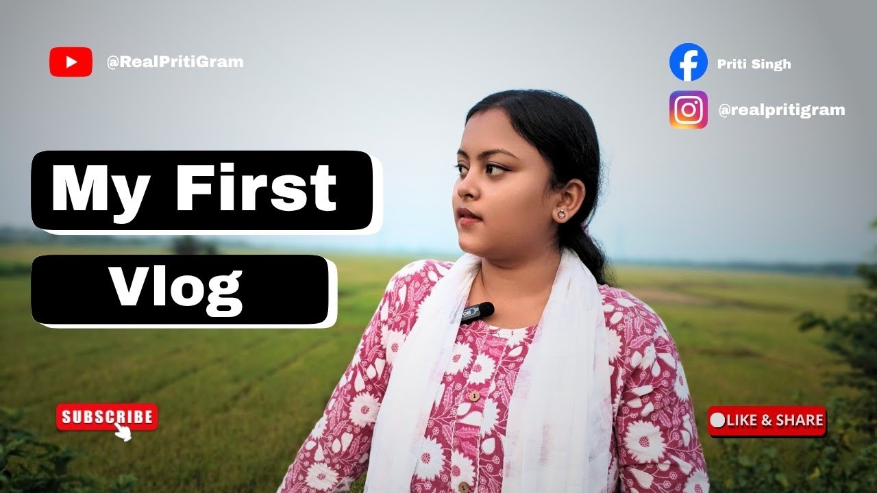 My First Vlog Ever | A New Beginning on YouTube! - YouTube