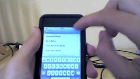 Ibluever tether you mobile phone to your Ipod Touch