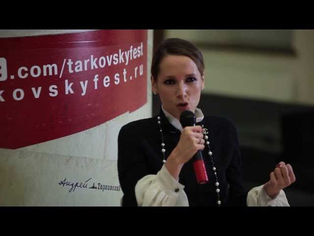 TarkovskyFest :: scene015 :: take3 :: Public talk. Дарья Спиридонова и Павел Лунгин.