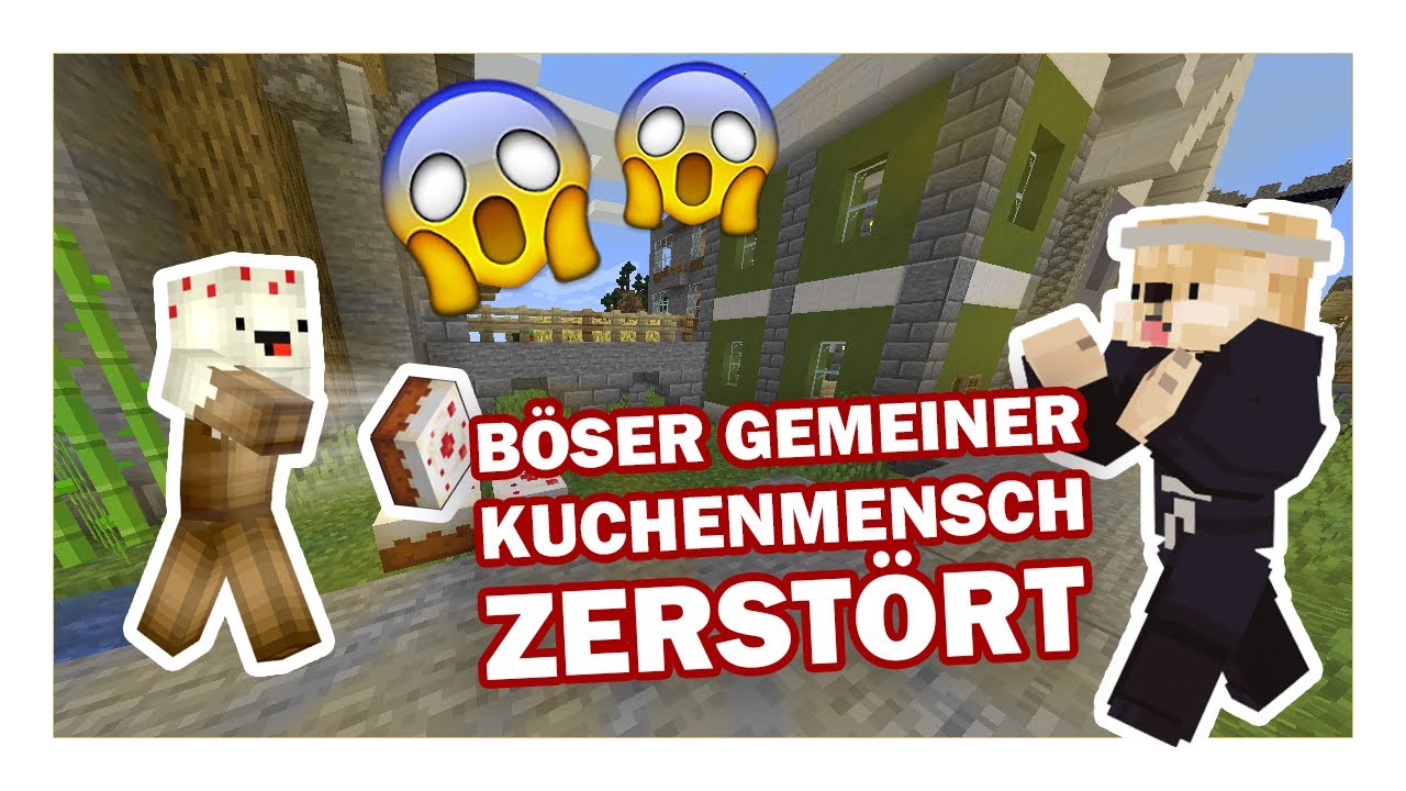 Unheimlicher KUCHENMENSCH verfolgt mich in MINECRAFT! - YouTube
