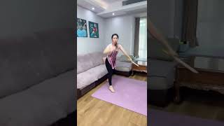 Do both housework and fitness. Work out at home. Eat well. Work has to be jogged. I want to be p
