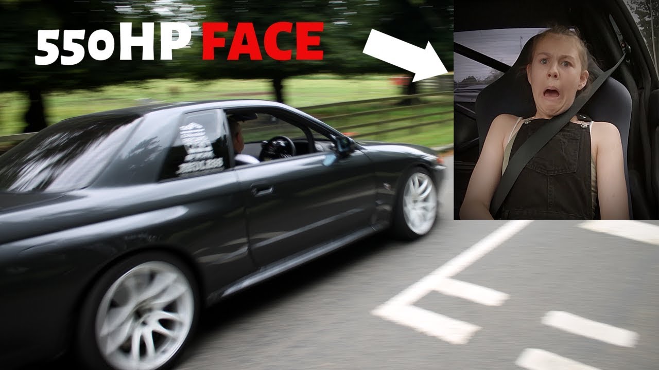 KID REACTS TO GRANDADS R32 GTR AND FACE TURNS INSIDE OUT! - YouTube