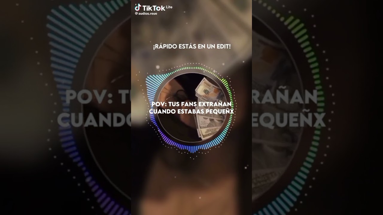 ¡Rápido estas en un edit!