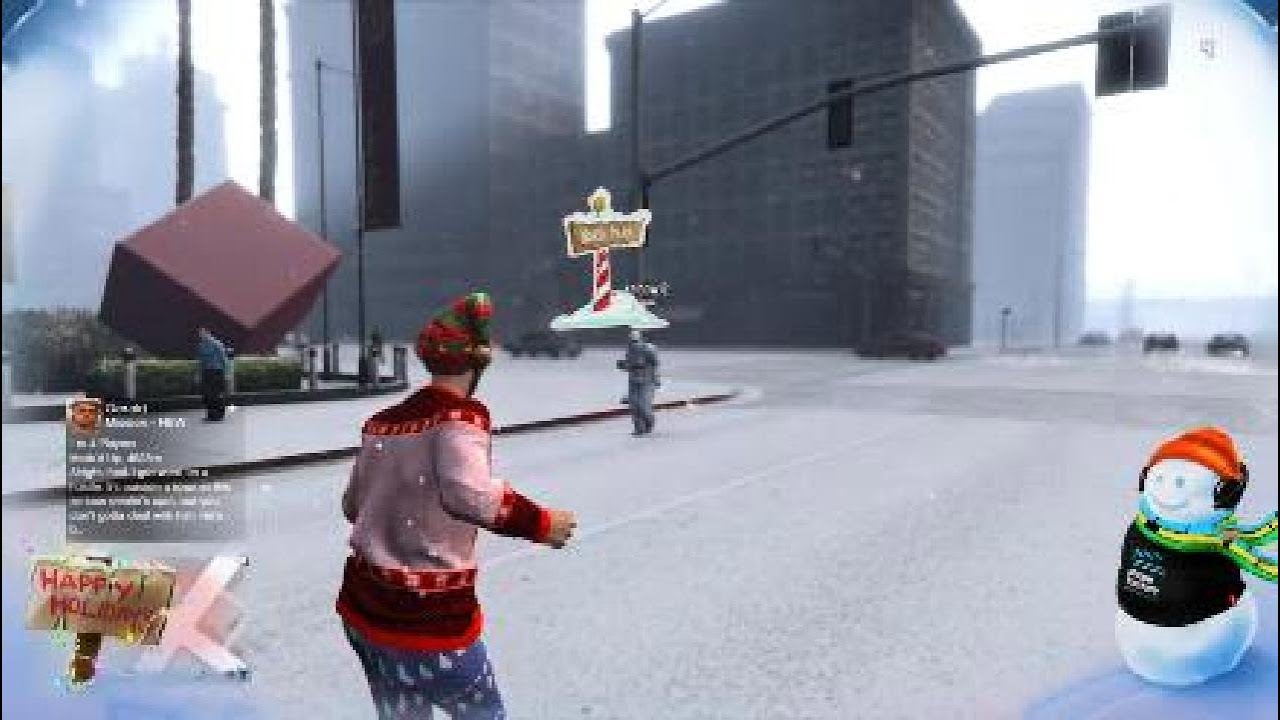 SnowBall Fights GTA V Online