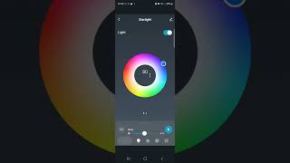 Change Night Light Color and Brightness - Starlight App screenshot 5