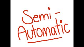 AMV | |  Semi-automatic - (folioscope)