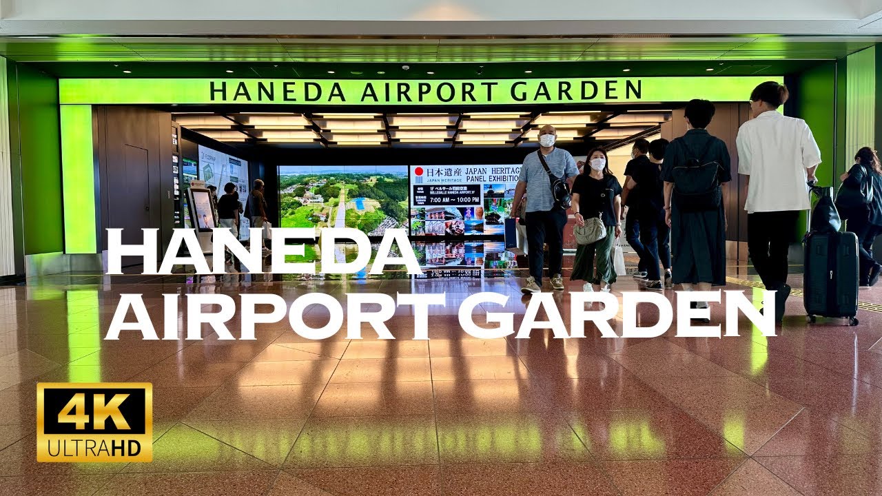 £æ­ | Sân Bay K HANEDA | Đi Bộ Sân Bay 4K