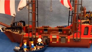 Lego pirate attack 2 - Search of the lost treasure (stop motion minifigure animation)