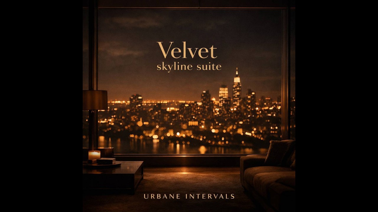 Velvet skyline suite 4K | Deep Night Intervals for Luxury Relaxation & Focus