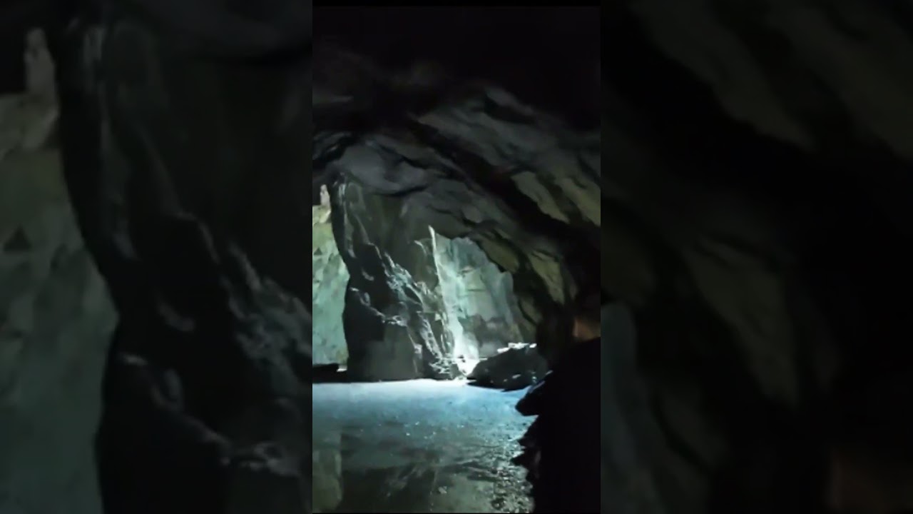 We found a hidden cave. You won't believe what's in it. ​