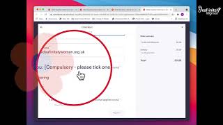 Step-by-step book an Eventbrite ticket with multiple questions