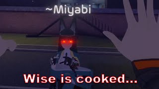 Miyabi 2 seconds after Wise cheats on her