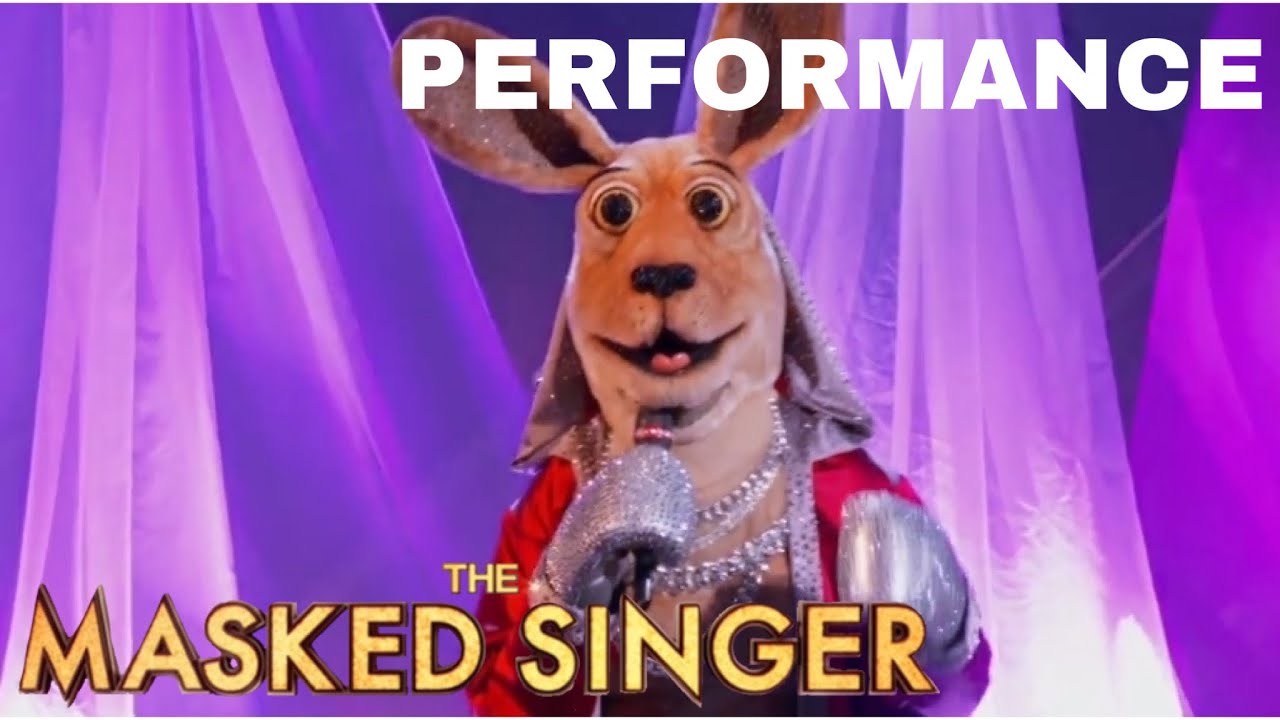 Kangaroo sings “No Air” by Jordin Sparks | The Masked Singer | Season 3