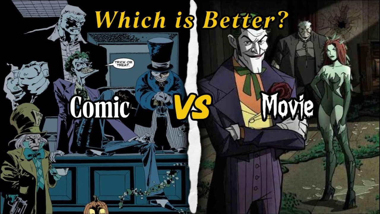 Бэтмен: Долгий Хэллоуин | Сравнение комиксов