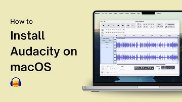How to Install Audacity on macOS