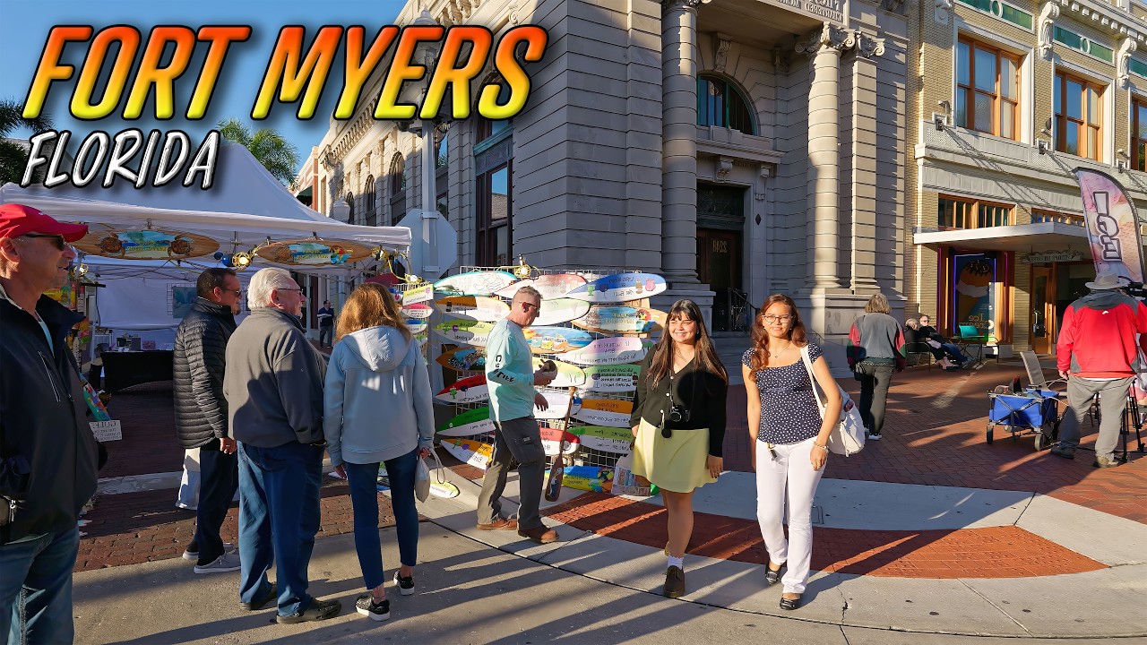 Fort Myers Florida Walking Tour