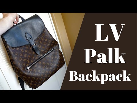 LOUIS VUITTON Palk Backpack Monogram / Macassar