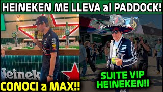 Increible!! Heineken Me Lleva Al Paddock De F1!! Conoci A Max Verstappen!! Gp Mexico 2025, Parte 2