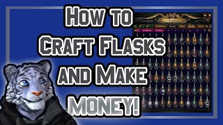 How To Craft Flasks For PROFIT!  | Path Of Exile
