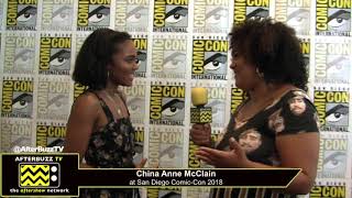 China Anne McClain (Black Lightning) | San Diego Comic-Con 2018