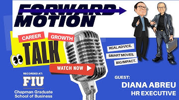 Internships, AI & Career Growth: Real HR Advice You Need to Hear 💼 | @ForwardMotionBusinessShow