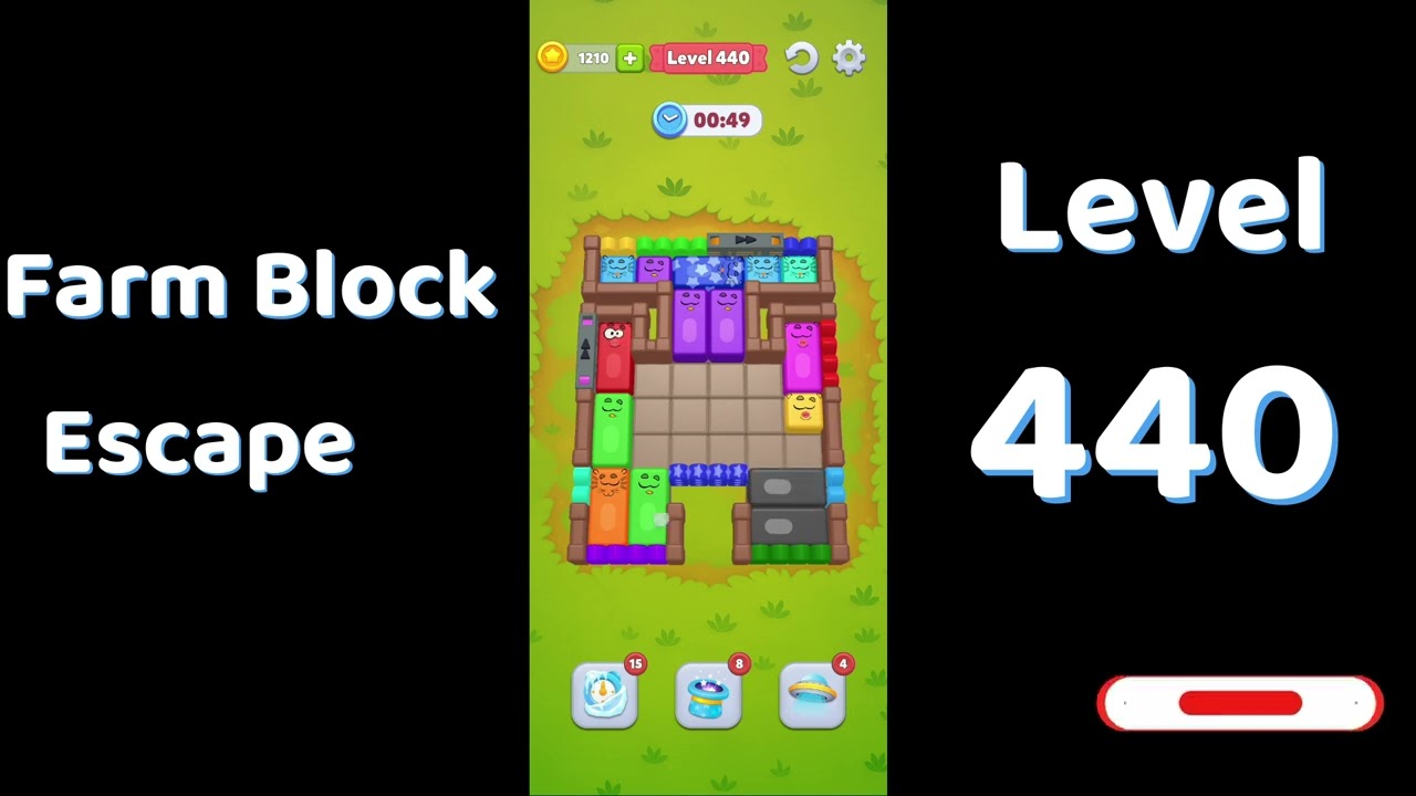 Farm Block Escape Level 440 Walkthrough 🚜 | Go Answer