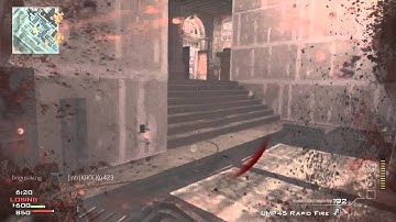 MW3: Underground: Throwing knife kill while flashbanged!