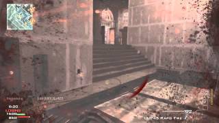 MW3: Underground: Throwing knife kill while flashbanged!