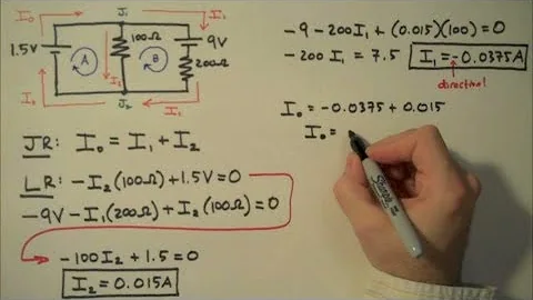 How to Solve a Kirchhoff's Rules Problem - Simple ...