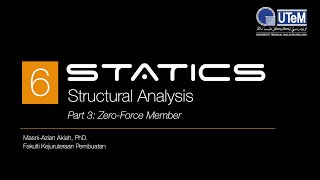 BMCG1113: Chapter 6 - Structural Analysis (Part 3: Zero-Force Member)
