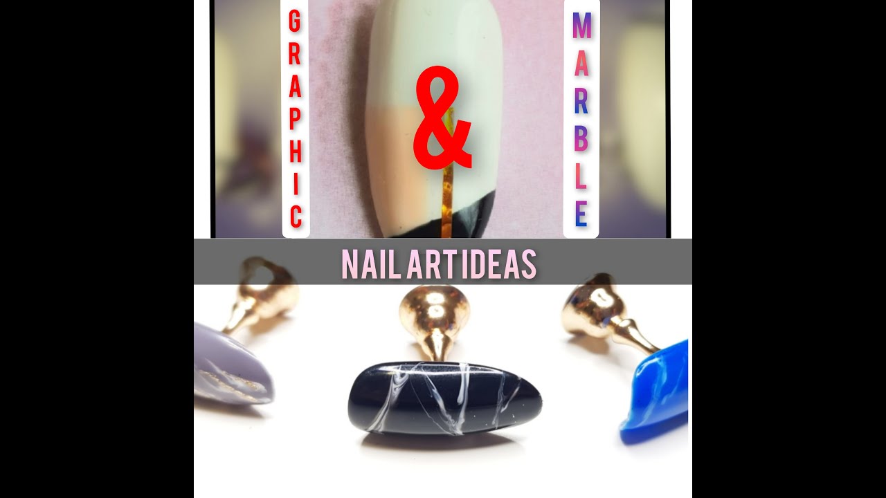 2. 20 Marble Nail Art Ideas and Designs for 2021 - wide 8