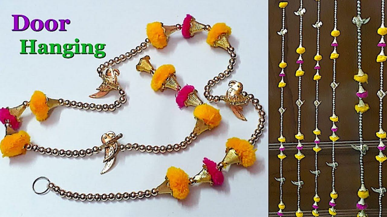 Easy Door hanging making at home Diy Door hangingDiy Room decor idea