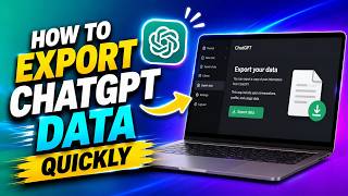 How to Export ChatGPT Data Quickly (2026 Update)