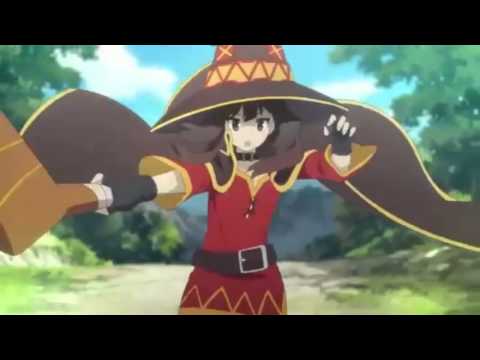 Megumin's incantation in the rhythm　【Kono Suba MAD】　リズムにのってめぐみん詠唱 　この素晴らしい世界に祝福を!