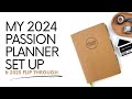 My 2024 planner set up  2023 flip through  passion planner