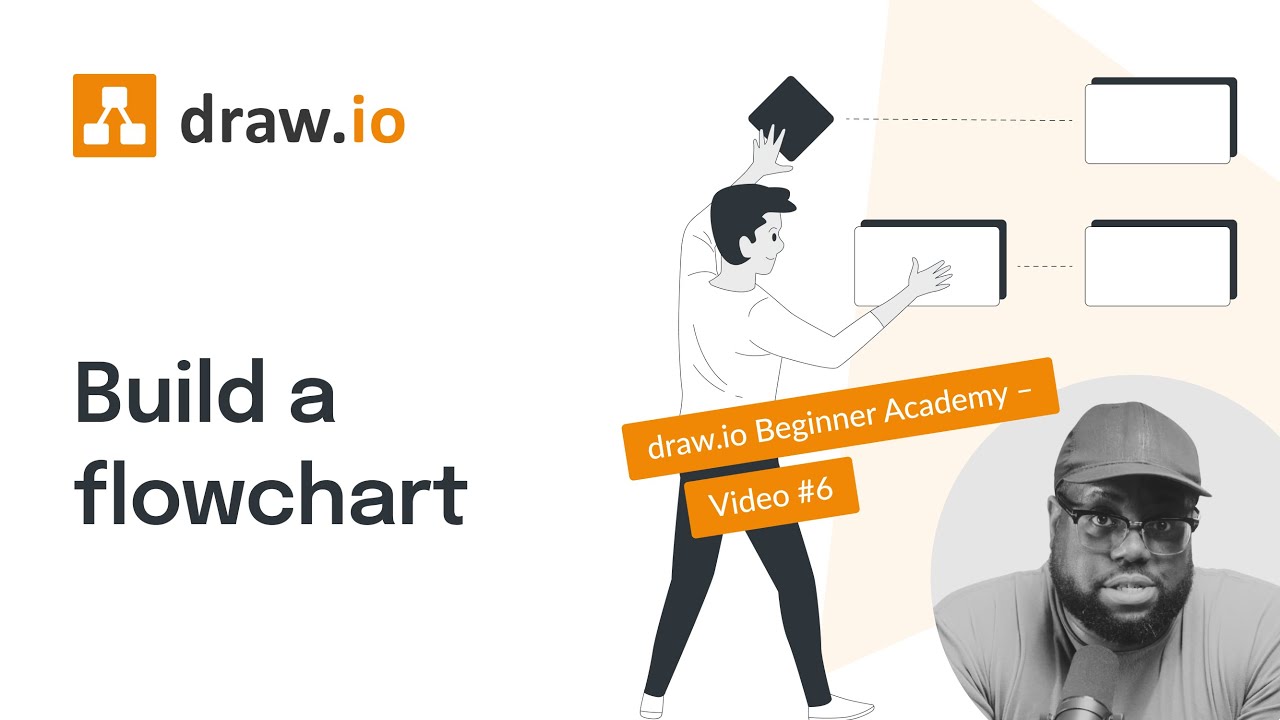 Build a flowchart | draw.io Beginner Academy - Video #6