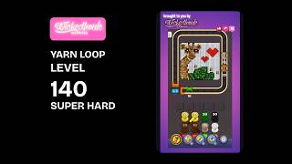 Yarn Loop Level 140 Super Hard Solution | Walkthrough