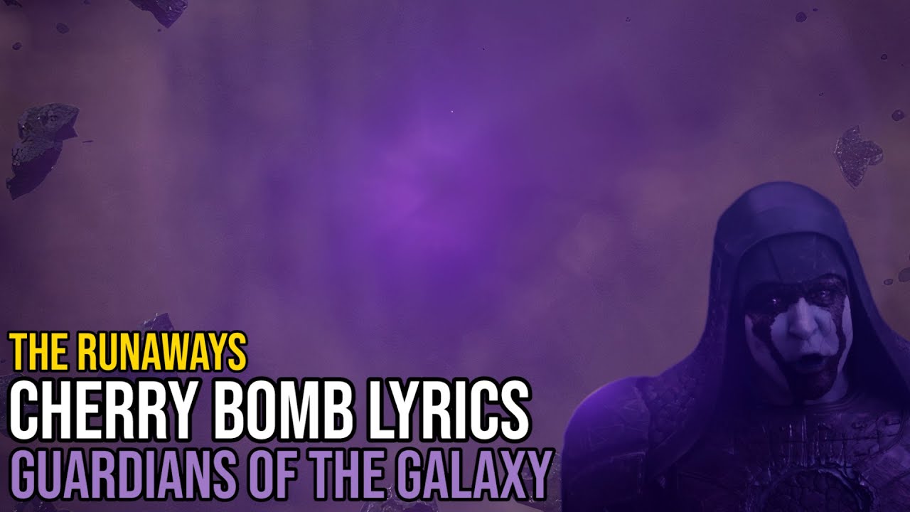 The Runaways Cherry Bomb (Guardians of the Galaxy 2014) SOUNDTRACK