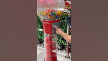 Bubblegum get in Gumball vending machine part 48 #gumballmachine #gumball #shorts #asmr #satisfying