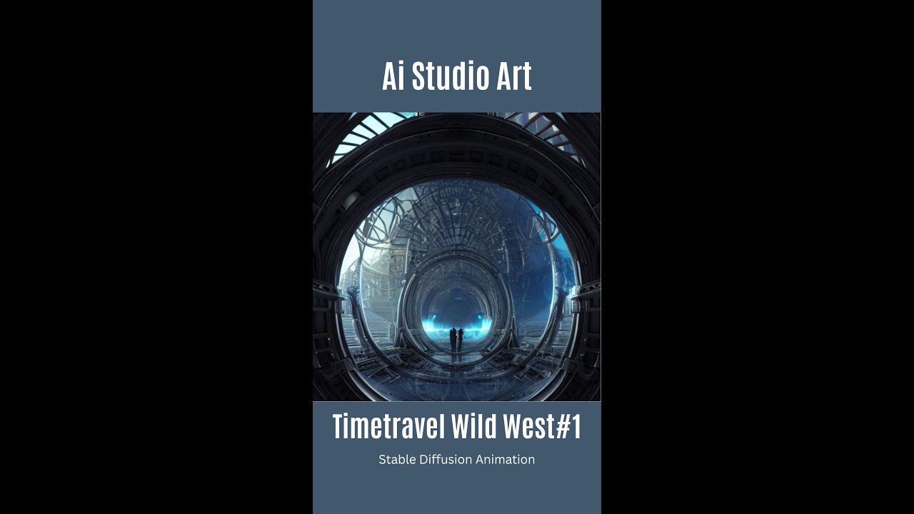 Ai Generated Timetravel WildWest Animation with Ambient Sounds 