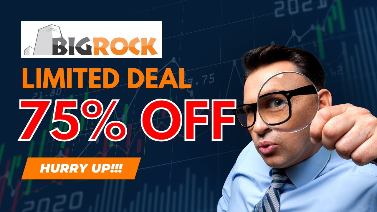 Get Up To 75% OFF on BigRock Hosting (Limited Deal)