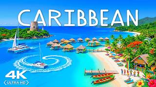 Caribbean 4K Aerial 🌺Turquoise Beaches, Luxury Islands & Dreamy Ocean Views | Deep House 2026 🏝️