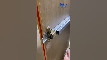 Push bar panic device installation tutorial for fire doors