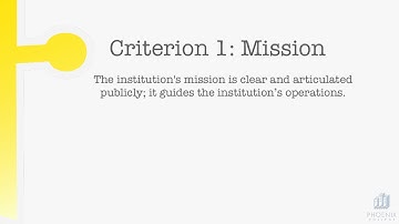 HLC Criterion 01: Mission