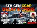 6th Gen Fighter GCAP Delay: UK Funding Crisis, Japan Frustrated | Will India join GCAP aircraft