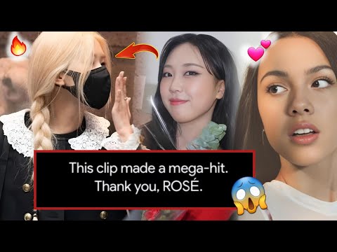Youngji Thanks Rosé BLACKPINK for APT Performance on The Seasons: Youngji's Rainbow