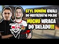 STYL DUNÓW W KWALI DO MISTRZOSTW POLSKI! MICHU WRACA DO SKŁADU, MHL TROLL - CSGO BEST MOMENTS