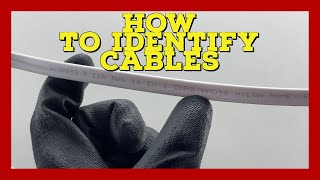 How to identify cables - How to identify wires - What cable is this? - The Electrical Guide
