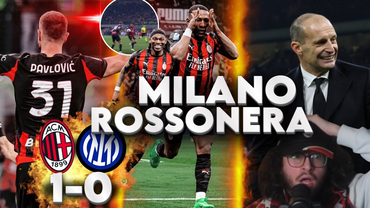 IL DERBY LO DECIDE LUI! CLAMOROSO! ERA RIGORE??? MILAN-INTER 1-0 POST PARTITA